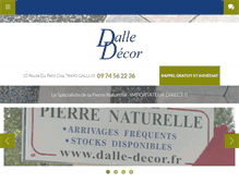 Tablet Screenshot of dalle-decor78.com